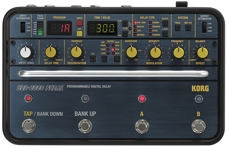 KORG SDD-3000 PEDAL  U2、BOOWYサウンド必須