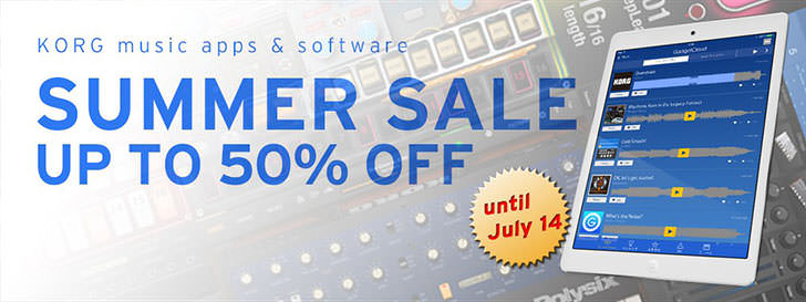 KORG Summer Sale