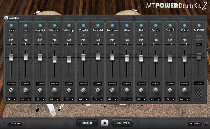 Manda Audio - MT Power Drum Kit 2