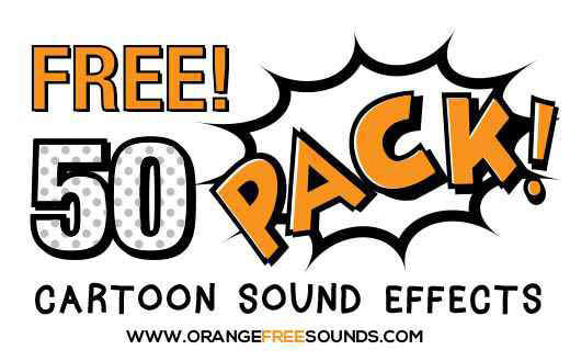 Orange Free Sounds 海外アニメのようなカートゥーン エフェクト ライブラリー Cartoon Sound Effects の無償配布を開始 Icon