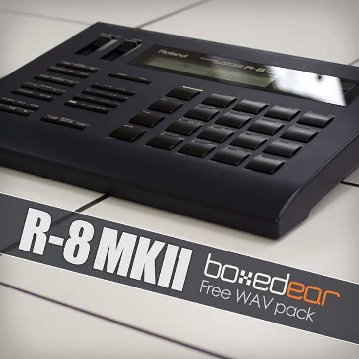 Boxed Ear、'90sドラム・マシンの名機：ローランド R-8のサンプル集 