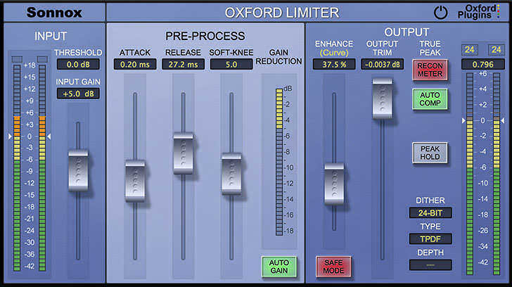 Universal Audio - Sonnox Oxford Limiter v2
