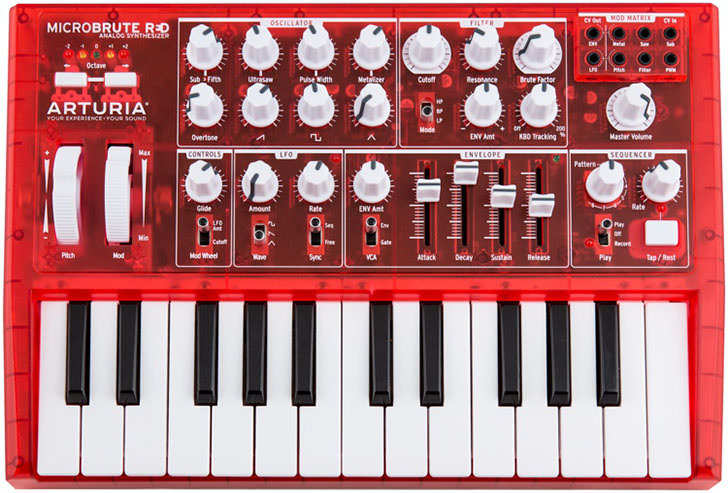 Arturia - MicroBrute Red Limited Edition
