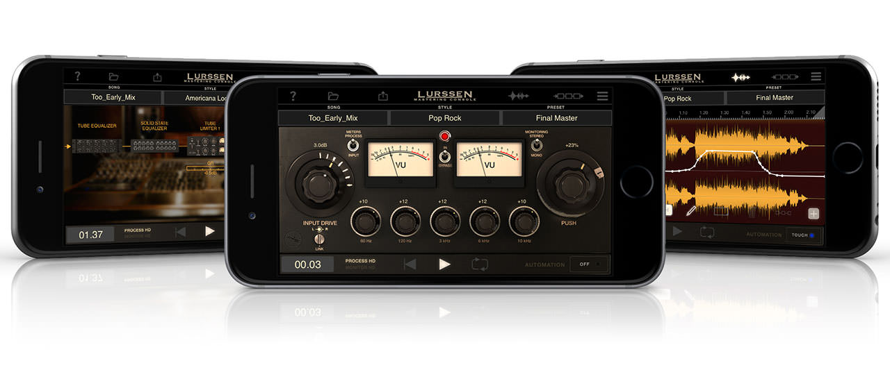 IK Multimedia - Lurssen Mastering Console for iPhone