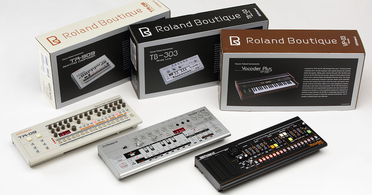 ローランド、名機のサウンドと外観を再現したRoland Boutiqueの第2弾 