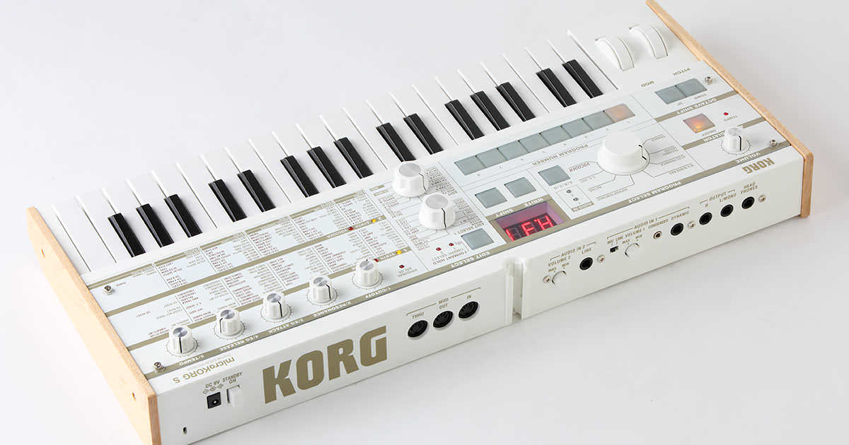 製品開発ストーリー #29：コルグ microKORG S 〜 筐体デザインは