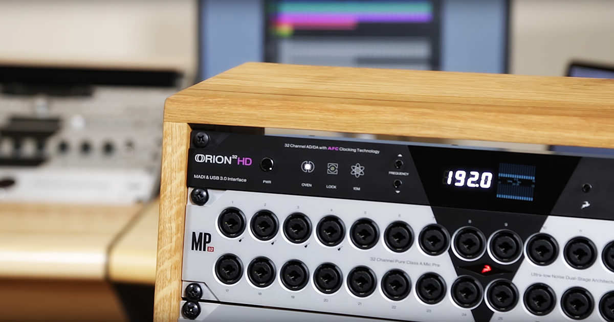 NAMM 2017: Antelope Audio、新型オーディオIF「Orion32 HD」を NAMM 2017: Antelope Audio、新型オーディオIF「Orion32 HD」を