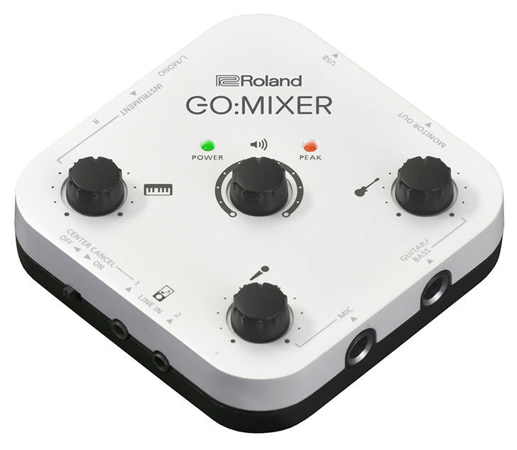 Namm 17 ローランド スマートフォンのためのミキサー兼オーディオ インターフェース Go Mixer を発表 8chの音声をミックスしてusbから出力 Icon
