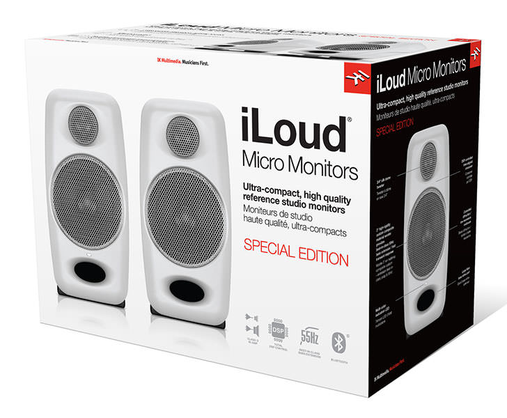 Musikmesse 2018: IK Multimedia、人気のiLoud Micro Monitorの白色バージョンを正式発表！  5月上旬販売開始予定 - ICON