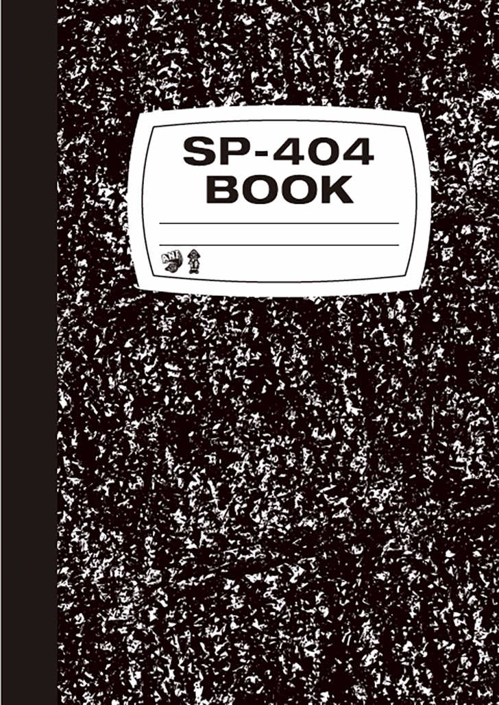 SP-404 NOTE BOOK