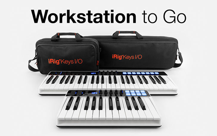 IK Multimedia、iRig Keys I/Oの購入者に専用トラベル・バッグを進呈するプロモーションを実施中 - ICON