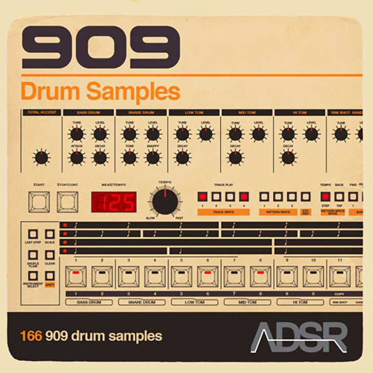 ADSR Sounds - 909 Drum Samples