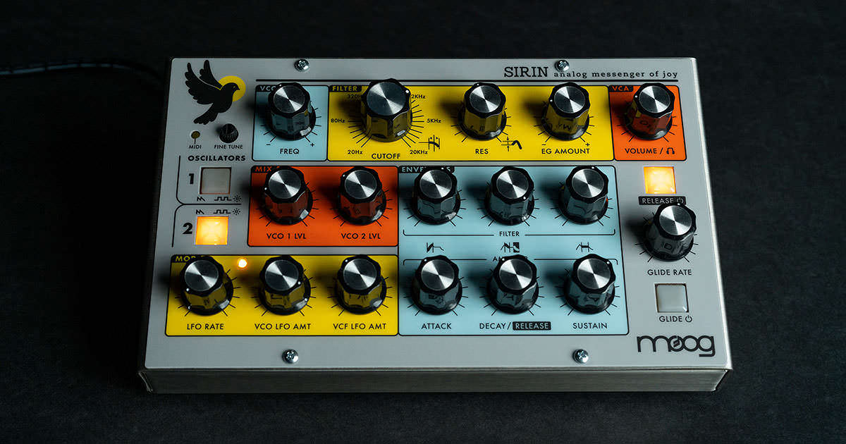 Moogの限定シンセ、「Sirin」の国内販売が開始…… DAW上からの