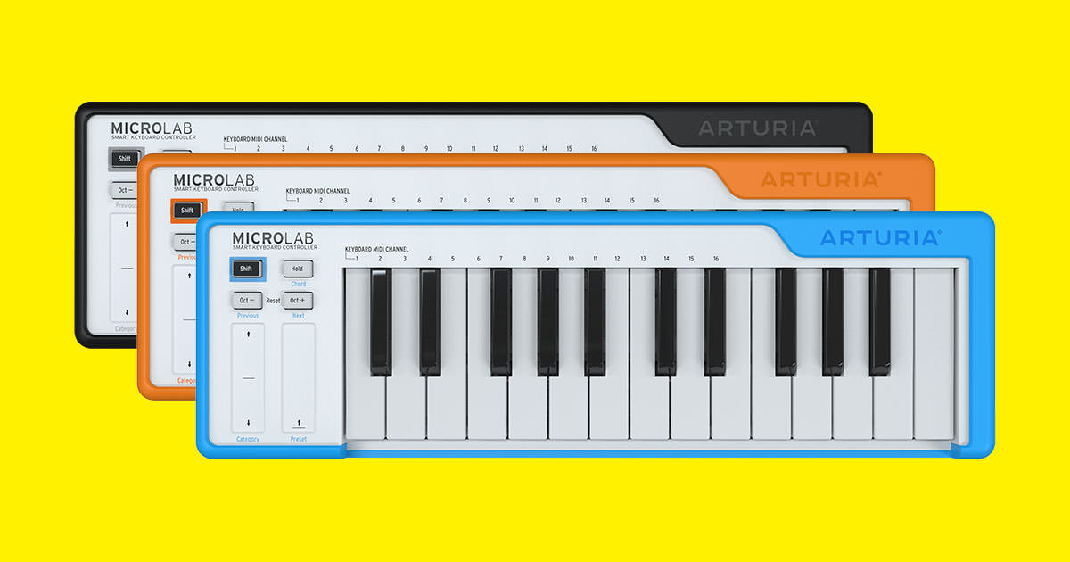 美品　ARTURIA  MICROLAB    MIDI キーボード Amazon | Arturia MicroLab 25キーUSB MIDIキーボード