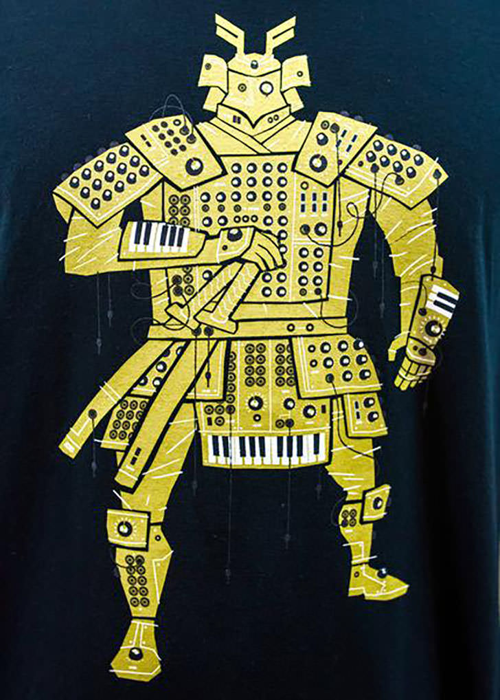 Bob Moog Foundation - SaMOOGurai T-shirt