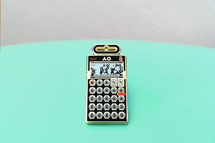 Charming Afternoon - Electronic Musical Instrument Pin Badge