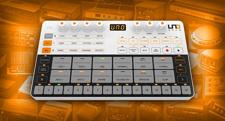 IK Multimedia、ドラム・マシン史を網羅したUNO Drum用サウンド 