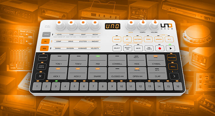 IK Multimedia、ドラム・マシン史を網羅したUNO Drum用サウンド