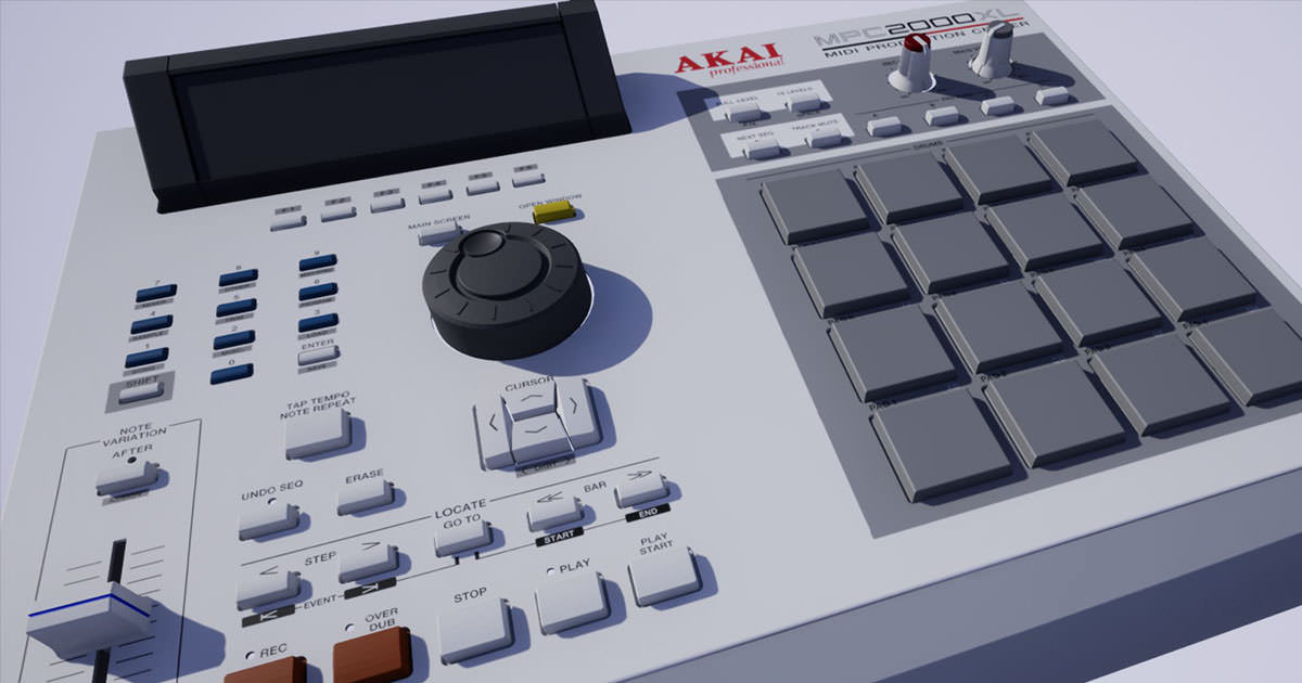 ドラム・サンプラーの名機、AKAI MPC2000XLを忠実に再現したソフト音源