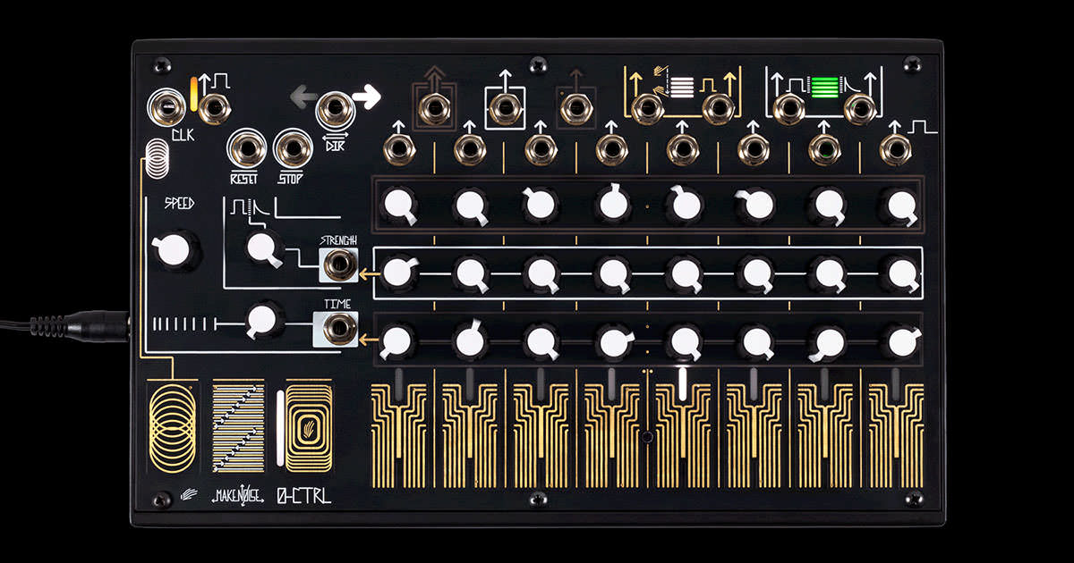 Make Noise、大注目のCVシーケンサー「0-CTRL」を発表…… 0-COASTに続く