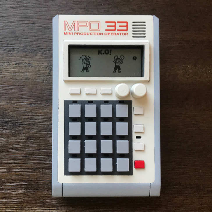 teenage engineering pocket operatorを、MPC3000やSP-303風にして