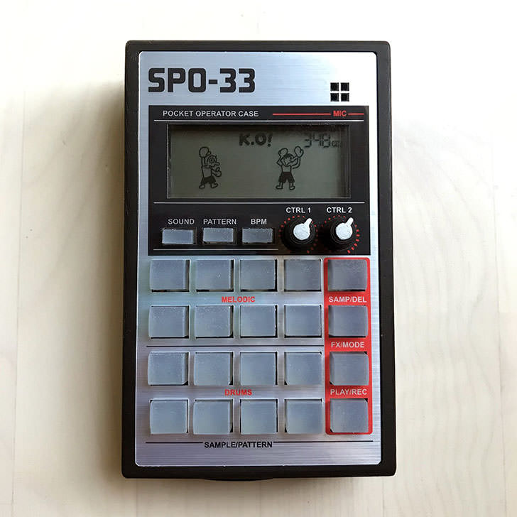 teenage engineering pocket operatorを、MPC3000やSP-303風にして