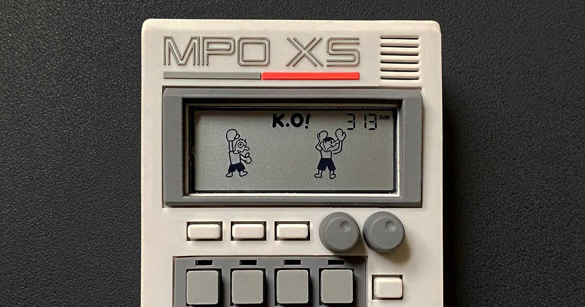 MPO-XS pocket operator MPC風ケース - DJ機器