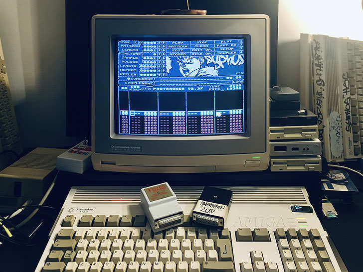 echolevel - Open Amiga Sampler Cartridge for Commodore Amiga