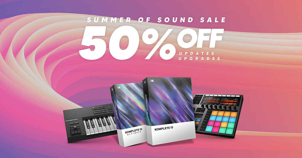 Native Instruments、大型セール『SUMMER OF SOUND』をスタート