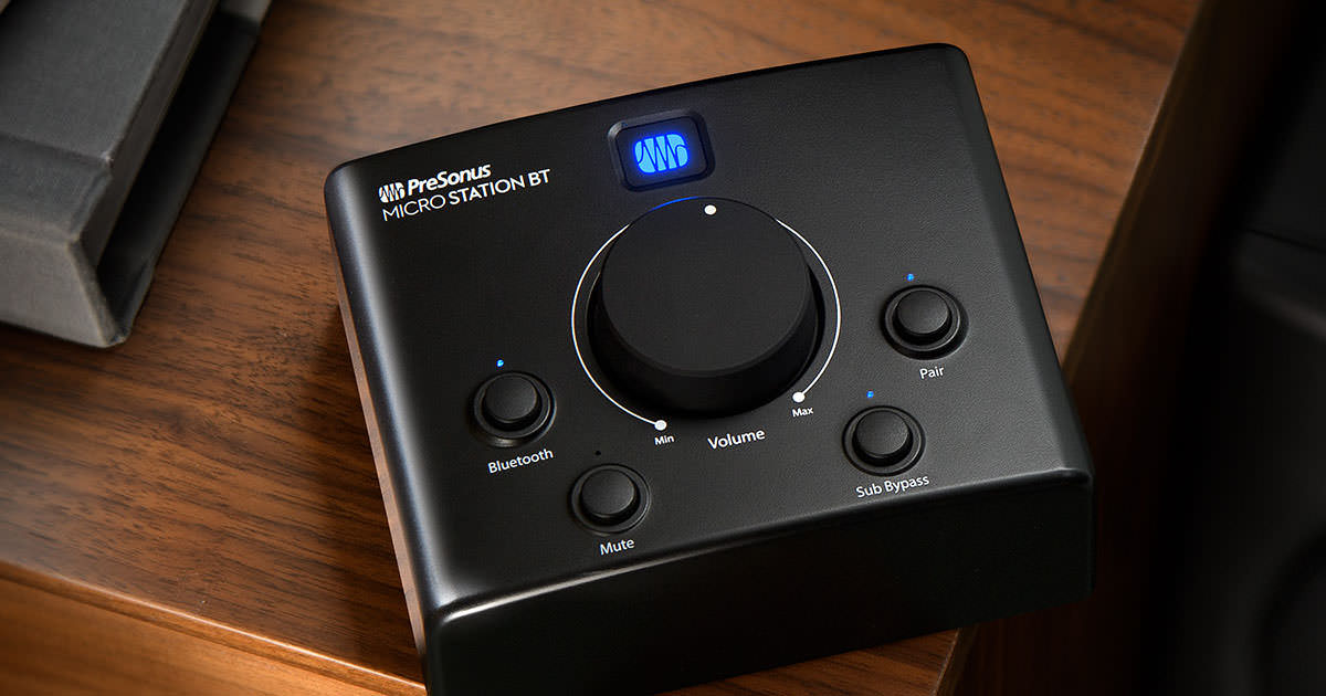 PreSonus、Bluetoothを搭載した新感覚モニター・コントローラー 