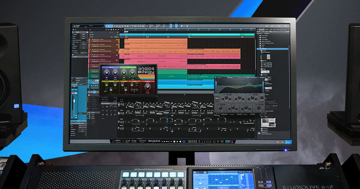 SUPERBOOTH 21: PreSonus、Studio Oneの新バージョン「Studio One 5.4