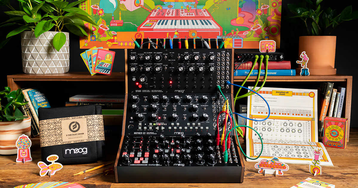 Moogのセミ・モジュラーがすべてバンドルされた「Moog Sound Studio