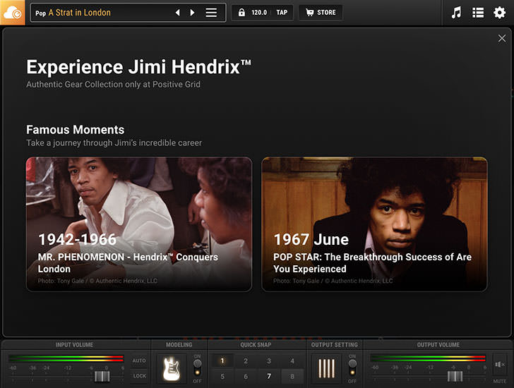 Positive Grid - Experience Jimi Hendrix for BIAS FX 2