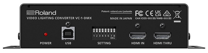Roland - VC-1-DMX Video Lighting Converter