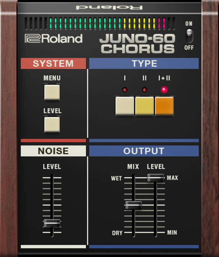 Roland - JUNO-60 Chorus Software Effect