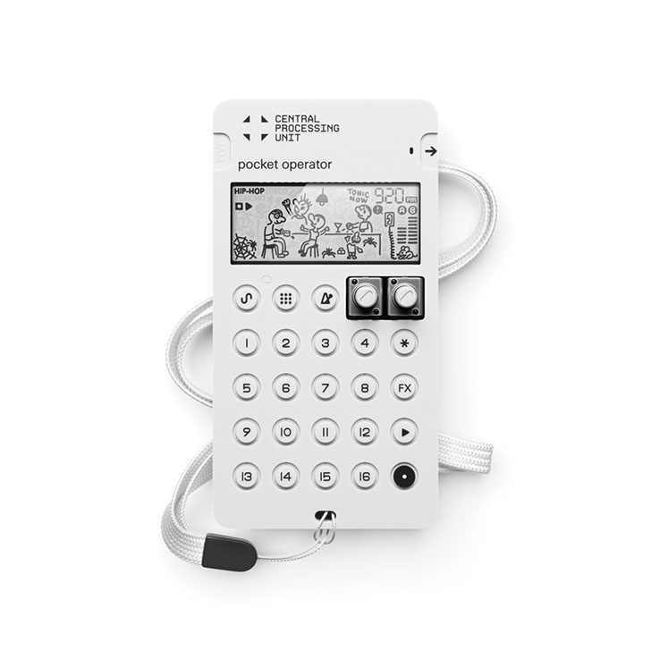 Central Processing Unit - CA-X CPU CASE WHITE for teenage engineering pocket operator