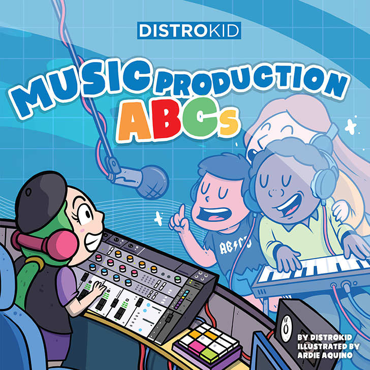 DistroKid - Music Production ABCs Board Book