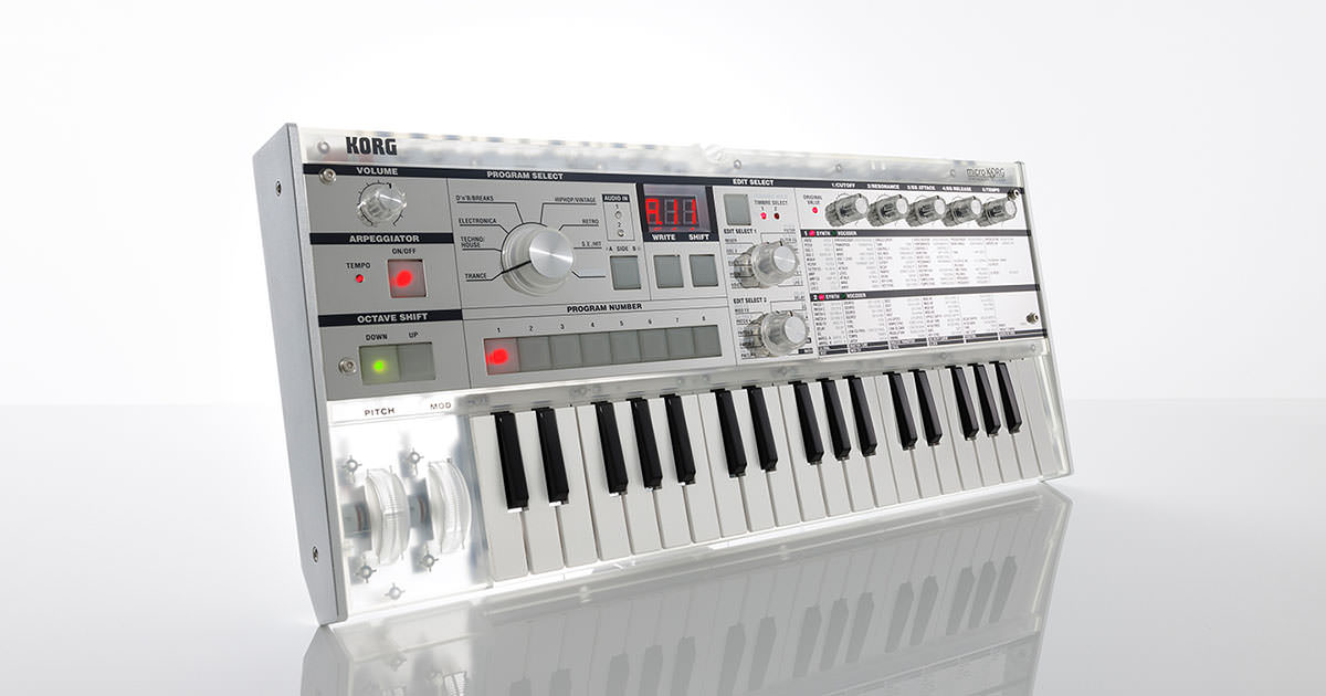 コルグ、「microKORG Crystal」を発表…… 小型シンセの名機に、電子回路