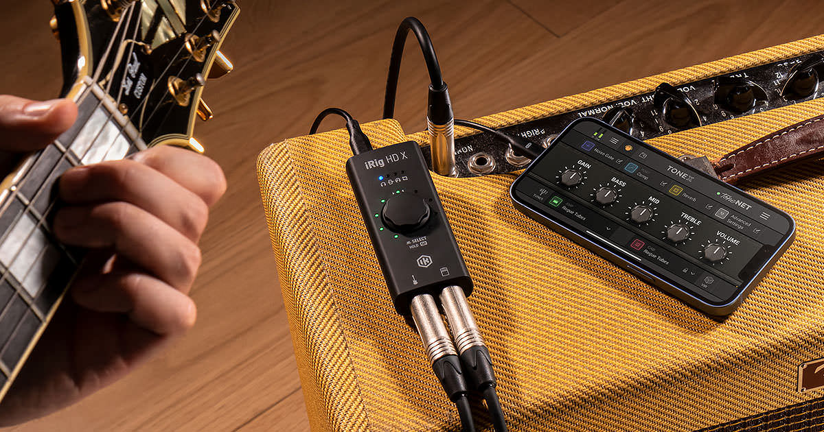 IK Multimedia、ギター＆ベース用オーディオIFの最上位モデル、「iRig