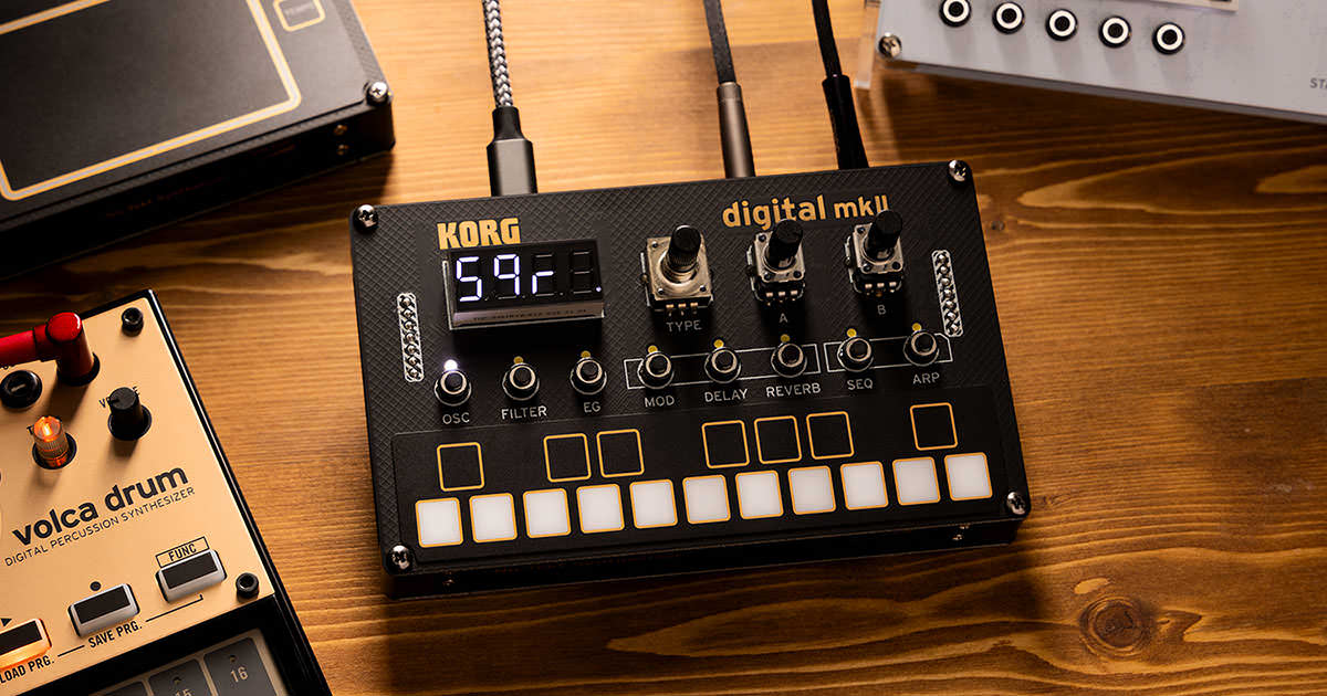 コルグのDIYシンセ、NTS-1 digital kitが“mkII”として進化……  新たにマルチタッチ・キーボードを搭載、MIDIシーケンサーとしても機能するように - ICON