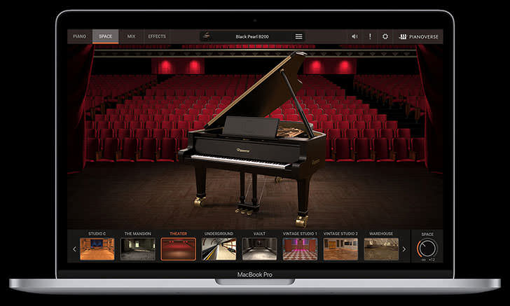 IK Multimedia - Pianoverse Black Pearl B200