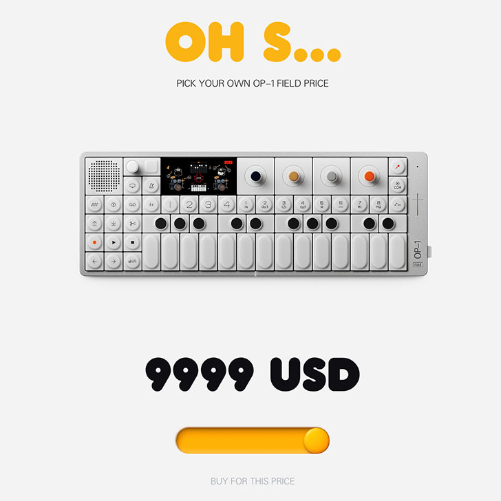 teenage engineering - OP-1 field promotion