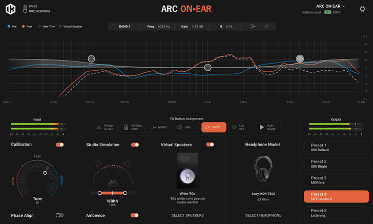 IK Multimedia - ARC ON•EAR