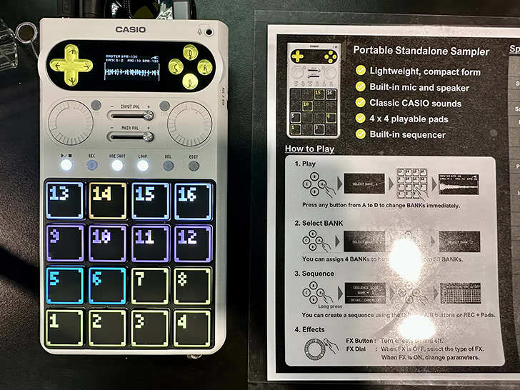 CASIO - Portable Sampler SX-C1