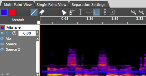 Izotope Rxのように スペクトログラムでノイズの除去 音成分の分離が行える波形編集ソフトウェア Isse が無償配布中 Icon