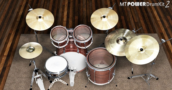 高品位なアコースティック・ドラム音源、Manda Audio「MT Power Drum