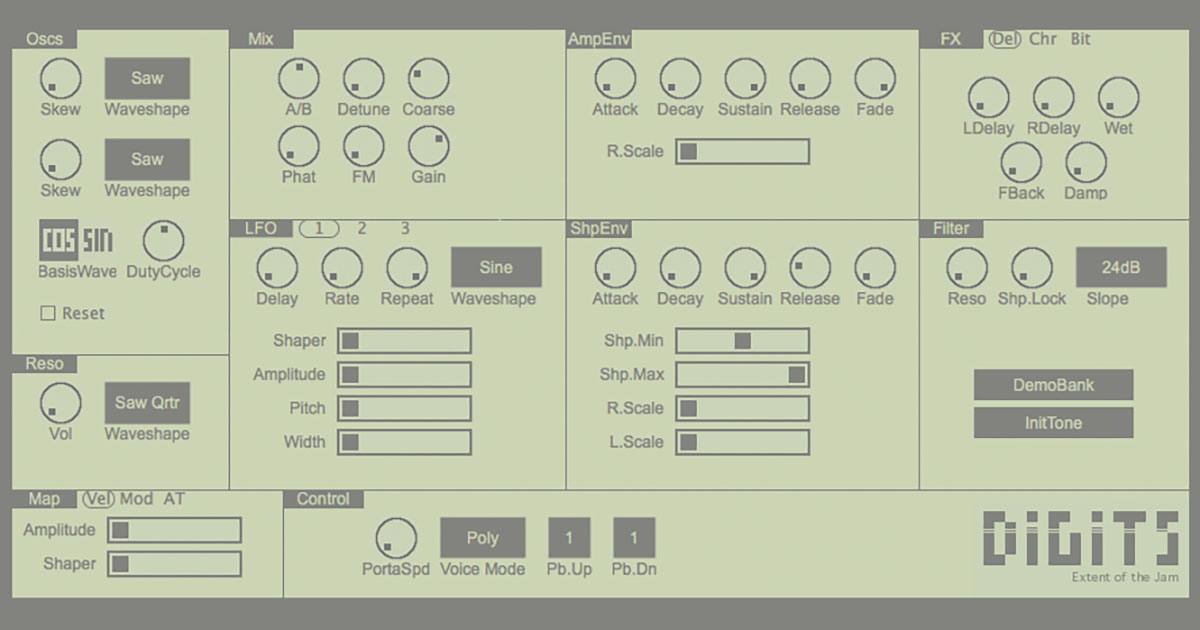グリーヴァ 音源 A-150-8 Octal Manual/Voltage Controlled Programmable