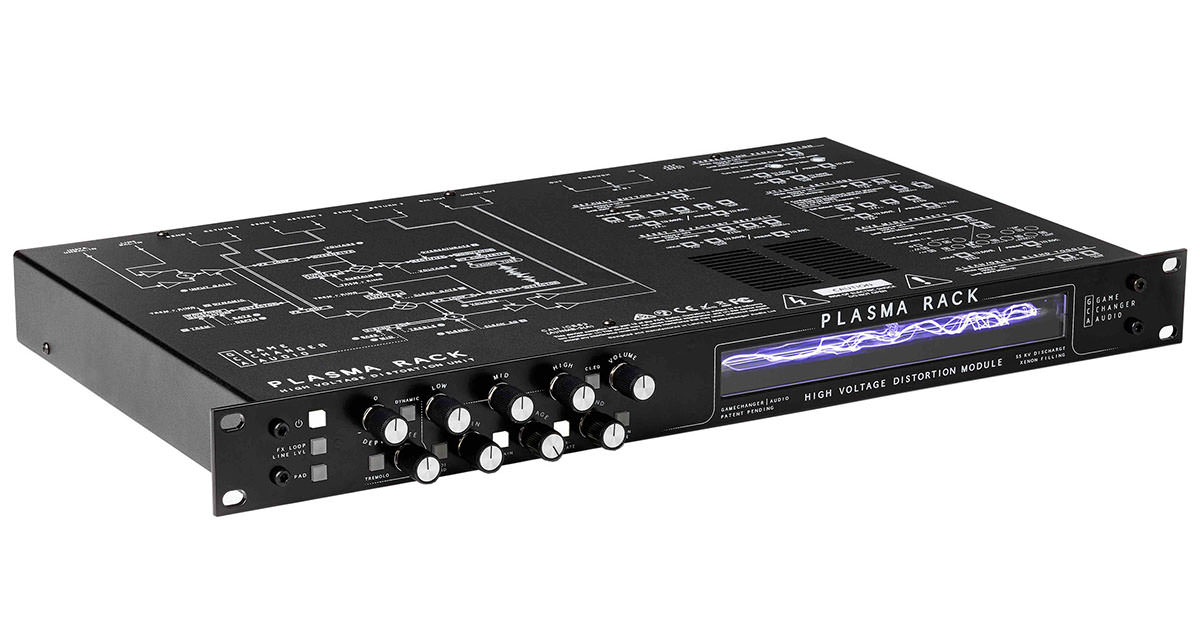 プラズマ放電によって強烈な歪みを生み出すクリエイティブ・ディストーション、Gamechanger Audio「Plasma Rack」の国内 ...