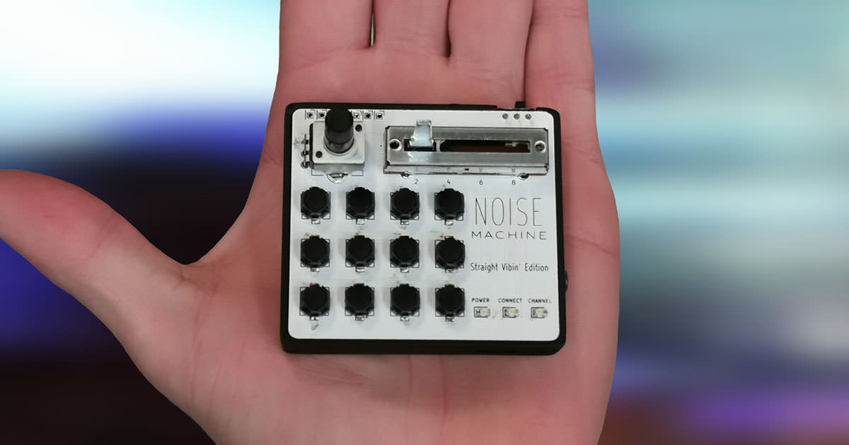 手のひらサイズのMIDIコントローラー「Noise Machine」が登場
