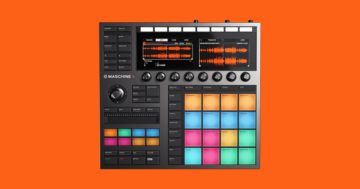 Native Instruments、単体で使用できるMASCHINE、「MASCHINE+」を発表…… MASSIVEやFM8もPCなしで動作 -  ICON